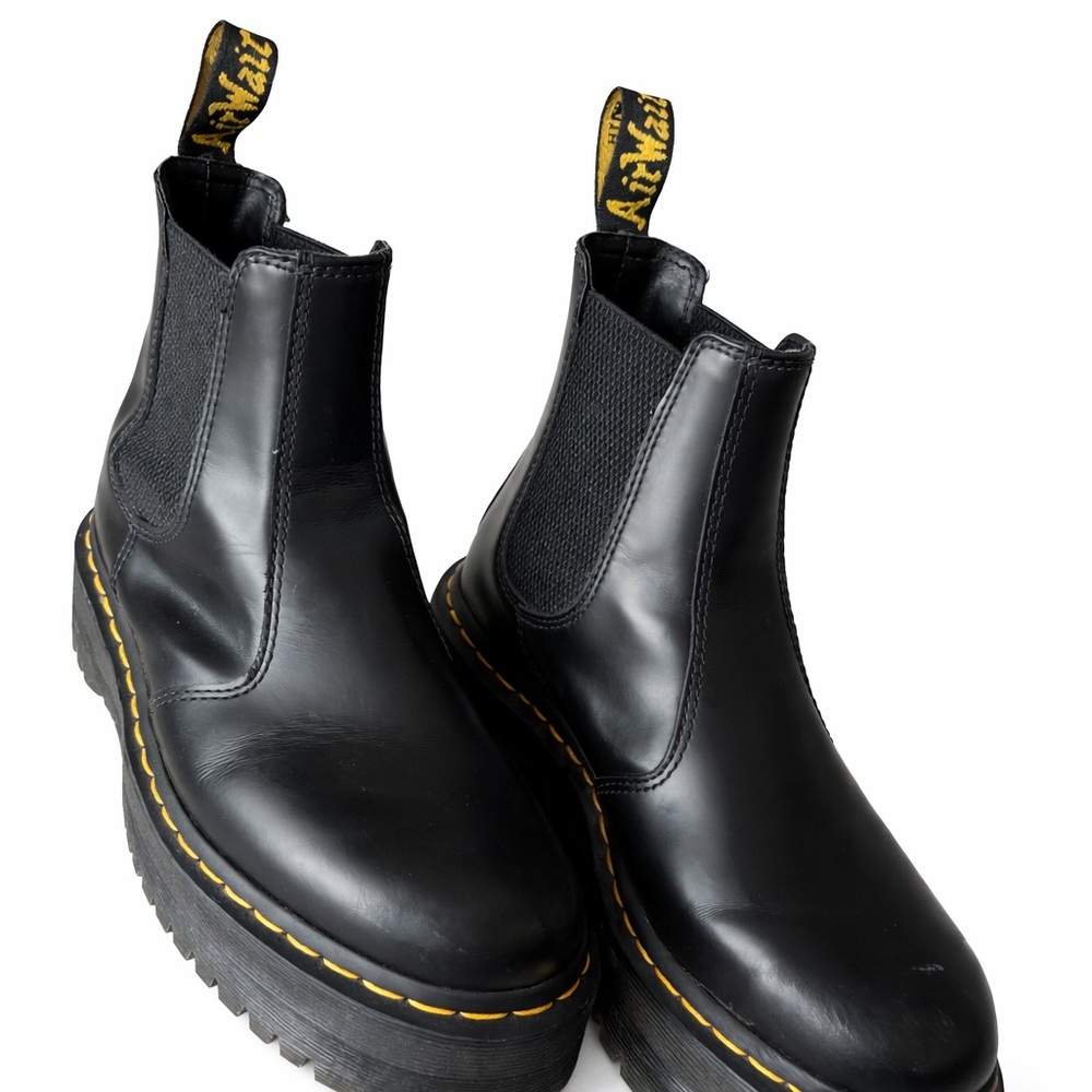 Dr. Martens Black Leather Boots